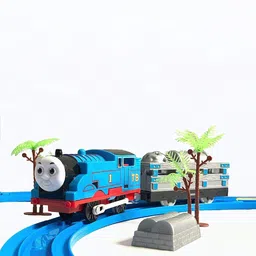 OPINA Thomas Train & Track Set with Changeable Tracks with Sound and Light image 3