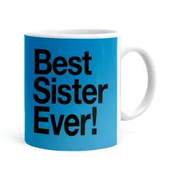 Khakee White & Blue Printed Ceramic Glossy Mugs-image-58
