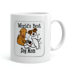 Khakee White & Black Printed Ceramic Glossy Microwave Safe Mug 325ml-image-60