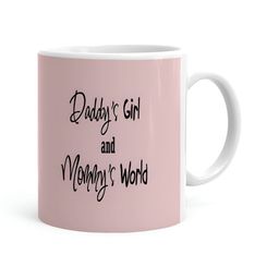 Khakee White & Black Text or Slogans Printed Ceramic Glossy Mug-10