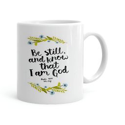 Khakee White & Black Printed Ceramic Glossy Mug 325 ml-image-95