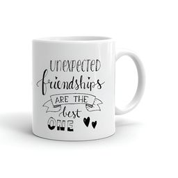 Khakee White & Black Printed Ceramic Glossy Microwave Safe Mug 325ml-image-75