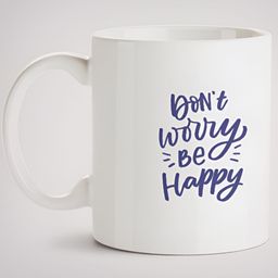MOTIVATE BOX White & Blue Printed Ceramic Microwave Safe Glossy Finished Mug 330 ml-image-73