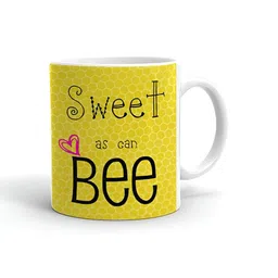 Khakee White & Black Text or Slogans Printed Ceramic Glossy Mugs-picture-47