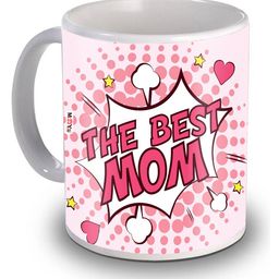 ME & YOU White & Pink Printed Ceramic Glossy Cups and Mugs-44