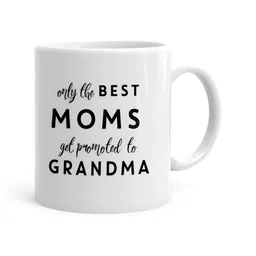 Khakee White & Black Printed Ceramic Glossy Mug-13