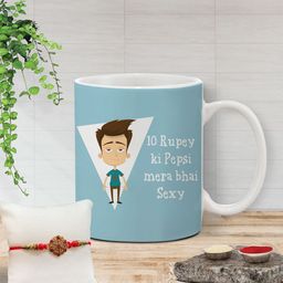 The Purple Tree Stone Studded Rakhi & Printed Ceramic Mug Gift Set-image-37