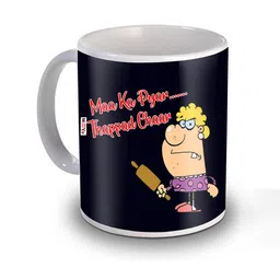 ME & YOU Black & White Printed Ceramic Glossy Cups and Mugs-image-36