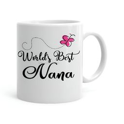Khakee White & Black Text or Slogans Printed Ceramic Glossy Mugs 325 ml-3
