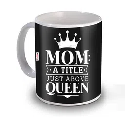 ME & YOU Black & White Printed Ceramic Glossy Coffee Mug 325 ml-25