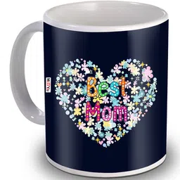 ME & YOU  Black& White Printed Ceramic Glossy  Cups &Mugs 325Ml-image-89