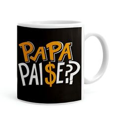 Khakee White & Black Text or Slogans Printed Ceramic Glossy Mug 325 ml-image-62