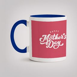 MOTIVATE BOX Pink & White Printed Glossy Ceramic Mugs 330 ml-image-1