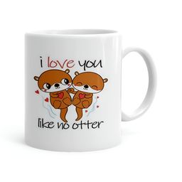 Khakee White & Black Text or Slogans Printed Ceramic Glossy Mug 325 ml-9