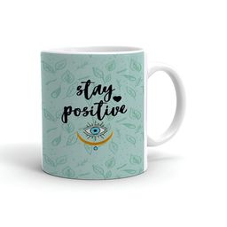 Khakee White & Blue Printed Ceramic Mugs 325 ml-image-69