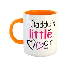 ARTBUG Orange & White Dishwasher Safe Printed Ceramic Glossy Mug 350 ml-image-18