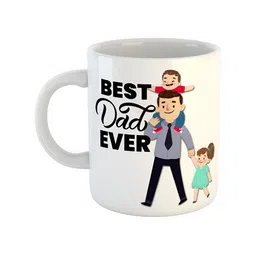 ARTBUG White & Black Text Or Slogans Printed Ceramic Glossy Mug 350ml-6