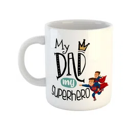 ARTBUG White & Black Text Or Slogans Printed Ceramic Glossy Mug 350ml-16