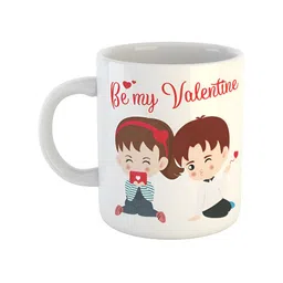 ARTBUG White Printed Ceramic Glossy Mug 350 ml-image-29