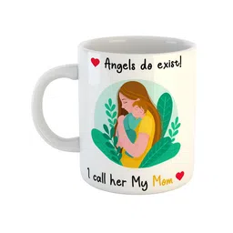 ARTBUG White Printed Ceramic Glossy Mug 350 ml-image-26