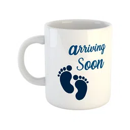 ARTBUG White Printed Ceramic Glossy Mugs-19