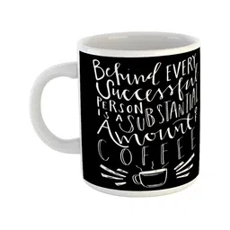 ARTBUG Black & White Printed Ceramic Glossy Mug 350 ml-image-49
