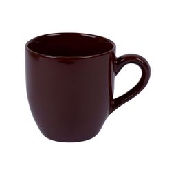 CDI Brown & Yellow 6 Pieces Ceramic Glossy Mugs 200 ml image 4