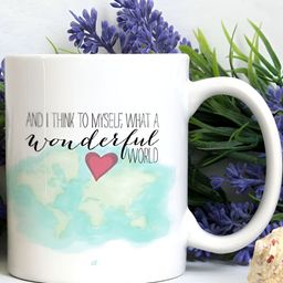 Khakee White & Blue Printed Ceramic Glossy Mugs 325 ml image 4