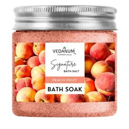 VEDANUM Fortified Luxury Signature Bath Soak Salts 200 gm - Peach Fruit-55