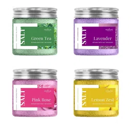 VEDANUM Set Of 4 Fortified Luxury Botanic Bath Salt Infusions - 100 gm Each-83