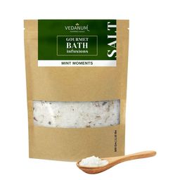 VEDANUM Gourmet Bath Infusions Aroma Bath Salt 500 gm - Mint Moments-image-92