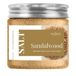 VEDANUM Fortified Luxury Botanic Bath Salt Infusions 200 gm - Sandalwood-image-77