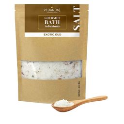 VEDANUM Gourmet Bath Infusions Aroma Bath Salt 500 gm - Exotic Oud-image-33