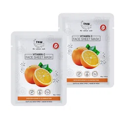 TNW the natural wash Set Of 2 Vitamin C Face Sheet Masks - 20g Each-image-39
