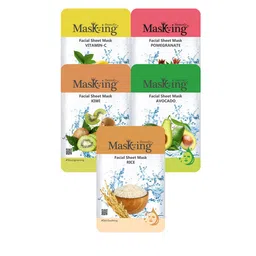 MasKing Set of 5 Beauty Facial Sheet Mask 100ml-12