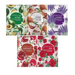 MONDSUB Set Of 5 Brightening Whitening & Tightening Face Sheet Masks-11