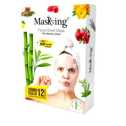 MasKing Set of 2 Facial Sheet Mask - Strawberry & Cherry-15