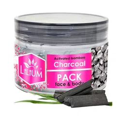 Lilium 2-Pcs Activated Bamboo Charcoal Face Pack 250g-22