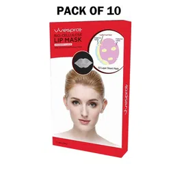 WESPRO Bio-Cellulose Strawberry Flavour Lip Mask with Coconut Water - 10 Pcs-19