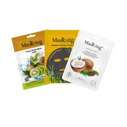 MasKing Set of 3 Cruelty Free Facial Sheet Mask - 65 g-picture-1