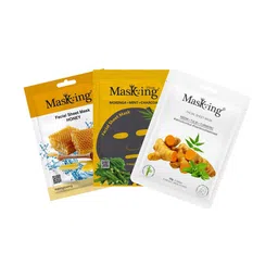 MasKing Set of 3 Cruelty Free Facial Sheet Mask - 65 g-picture-45