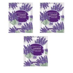 MONDSUB Set Of 3 Lavender Soothing & Firming Face Sheet Mask-23