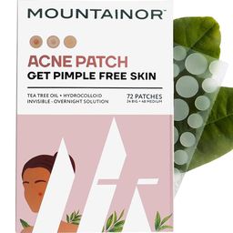 MOUNTAINOR Acne Pimple Patch with Hydrocolloid & Tea Tree - 72 Patches-18