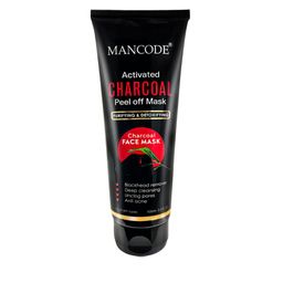 MANCODE Men Activated Charcoal Peel off Mask For Removes Blackheads - 100ml-32