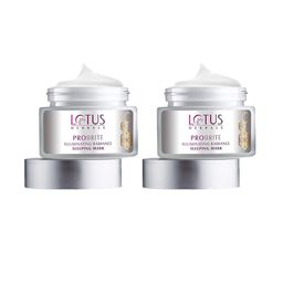 Lotus Herbals Probrite Set of 2 Illuminating Radiance Sleeping Mask Night Cream - 50g each-78
