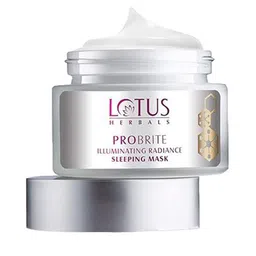 Lotus Herbals Probrite Illuminating Radiance Sleeping Mask Night Cream - 50g-35