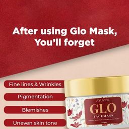 Ayuvya Glo Face Mask To Reduce Signs Of Ageing - 50g image 4