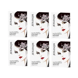 MONDSUB Set Of 6 Pure Rejuvenating and Renewing Face Sheet Mask image 5