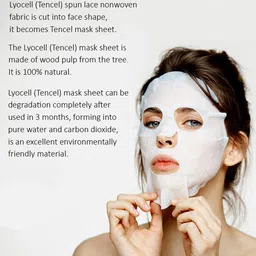 MasKing Set of 3 Litchi Facial Sheet Mask - 20 ml each image 4