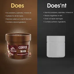 Lilium Set Of 2 Coffee Face Mask Locks Moisture With Age Defiance - 100g Each image 5